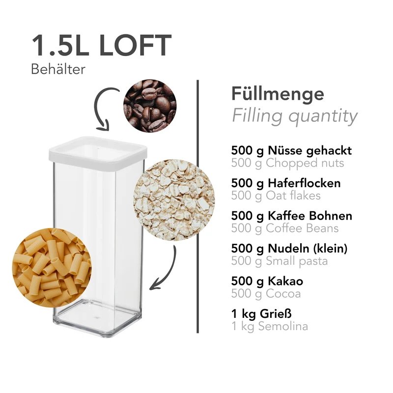 Premium Dose quadr, 1,5 l LOFT