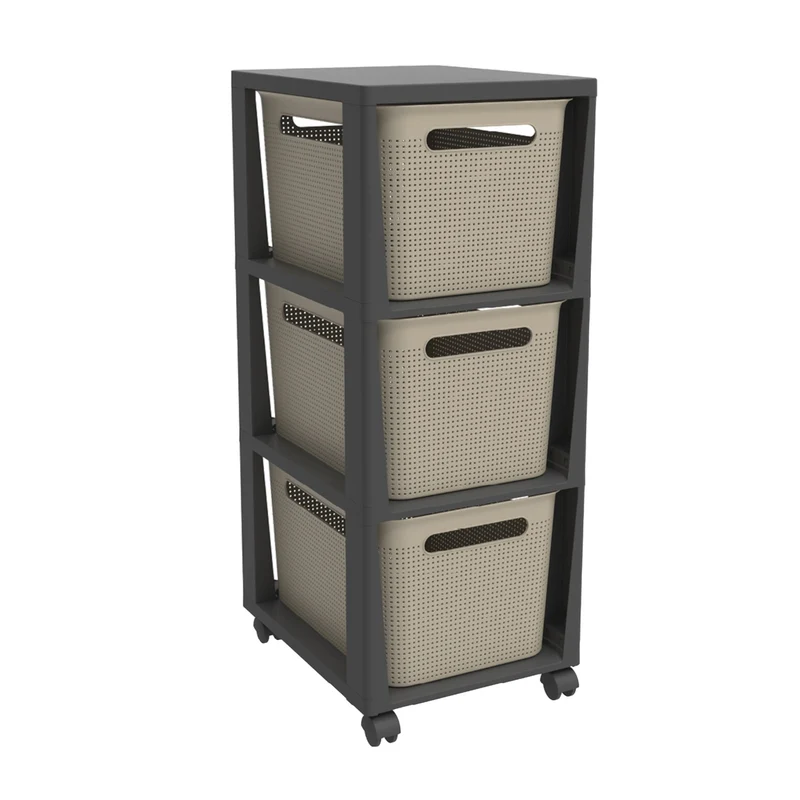 Tower mit Rollen 3 x 16 l BRISEN