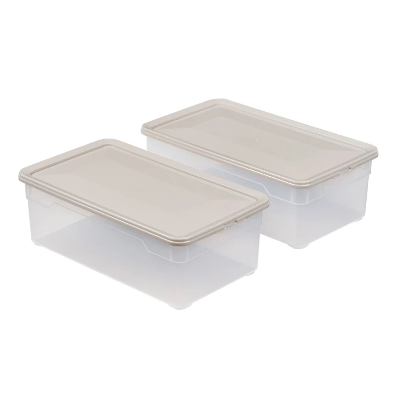 Aufbewahrungsbox, 5 l, 4-tlg. CLEAR