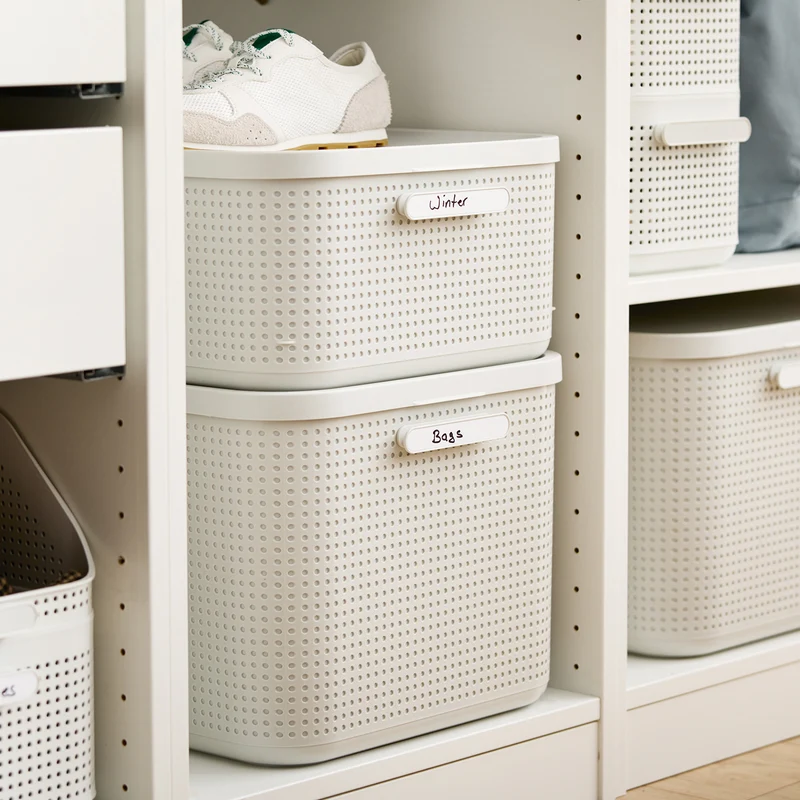 Kleiderschrank Organizer 2er Set Box mit Dufteinsatz L | WOP