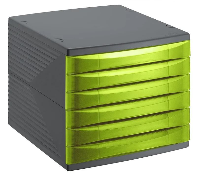 Bürobox 6 Schübe geschlossen QUADRA