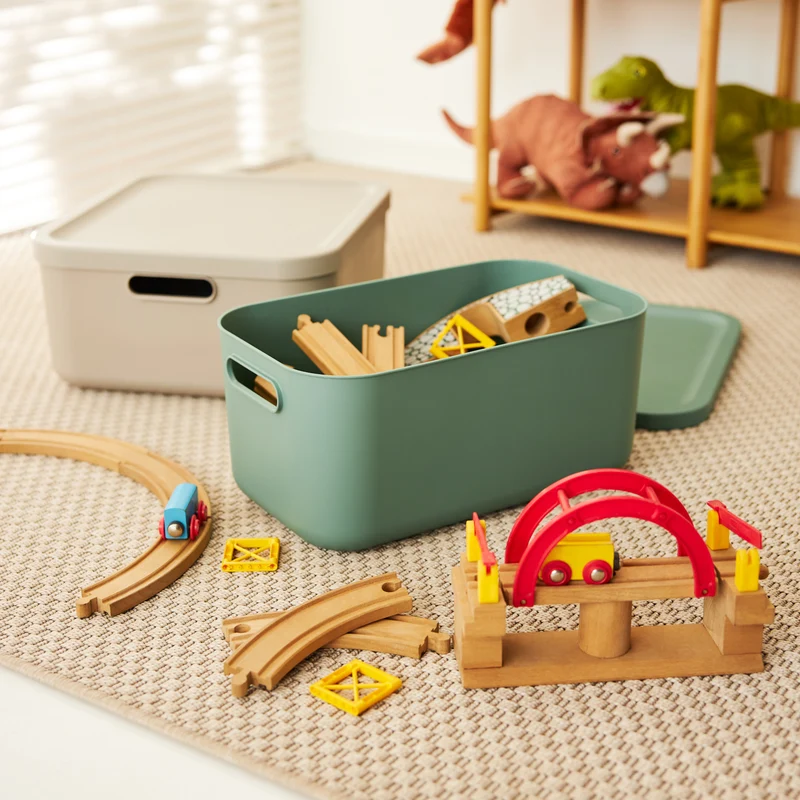 Aufbewahrungsbox 4er Set 12 l ALBULA LIGHT