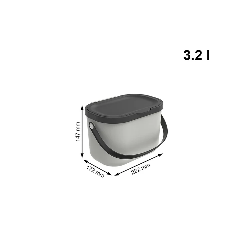 Bioabfallbehälter 3.2 l ALBULA