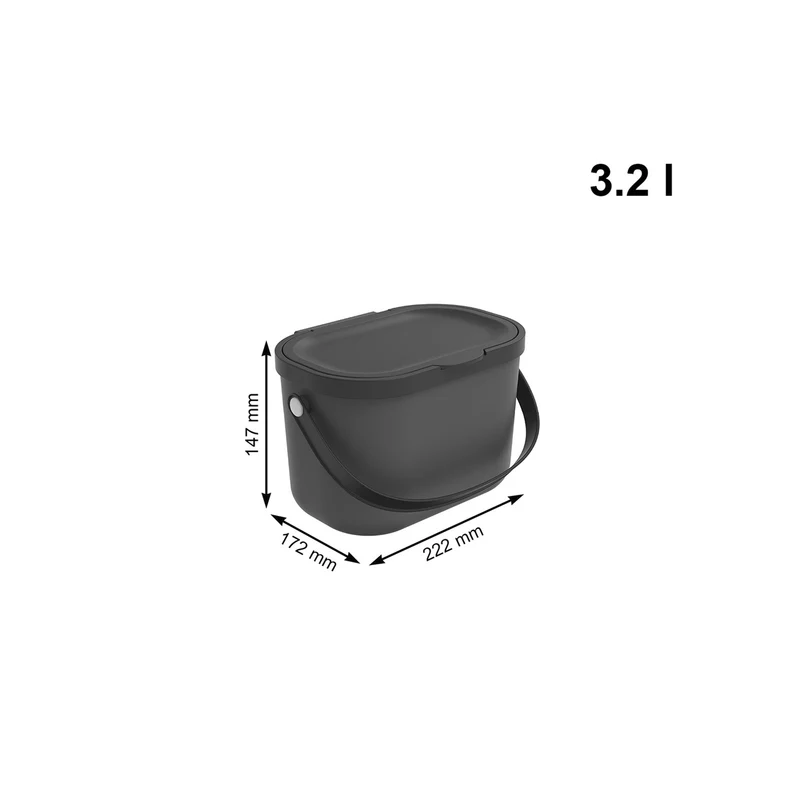 Bioabfallbehälter 3.2 l ALBULA