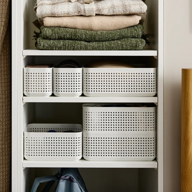 Kleiderschrank Organizer 2er Set Korb XL | WOP