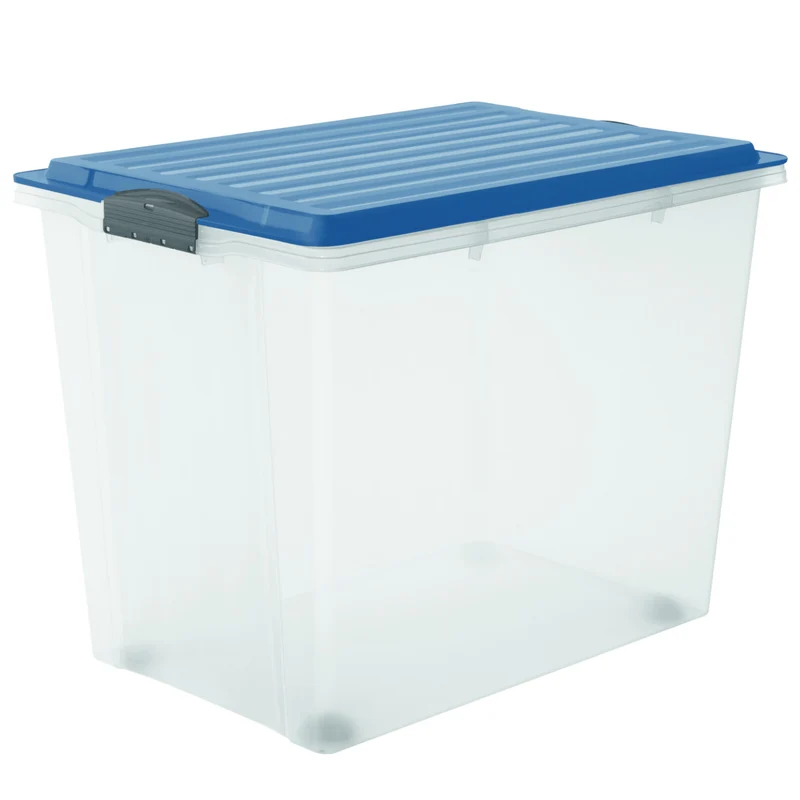 Stapelbox mit Rollen DIN A3, 70 l COMPACT