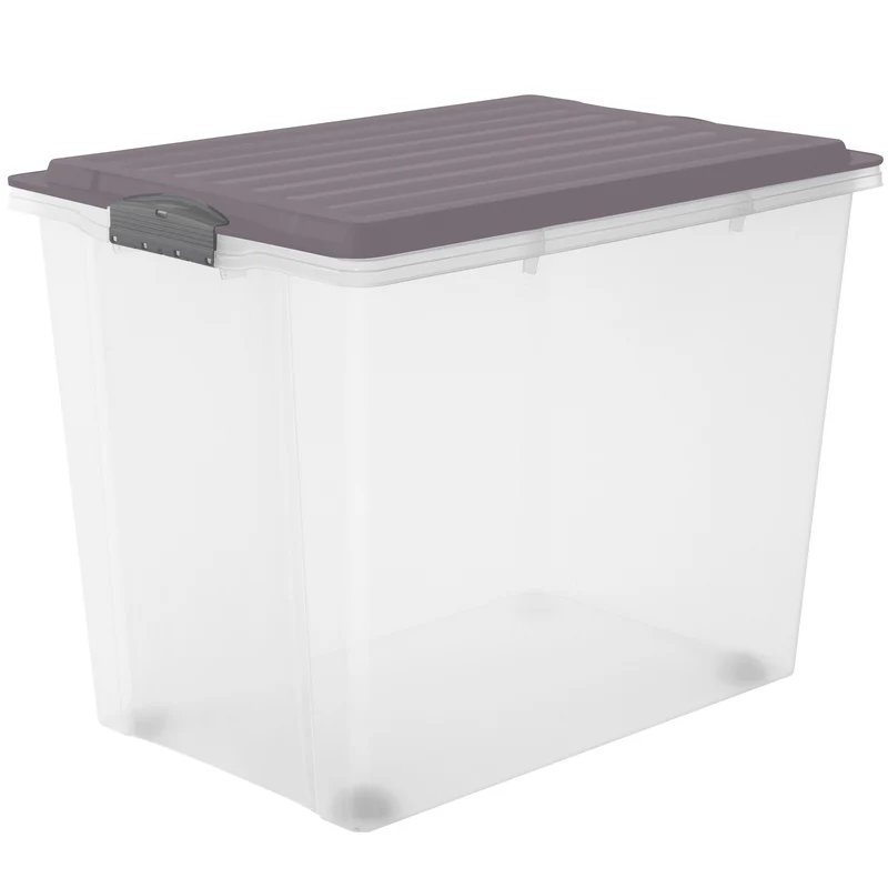Stapelbox mit Rollen DIN A3, 70 l COMPACT