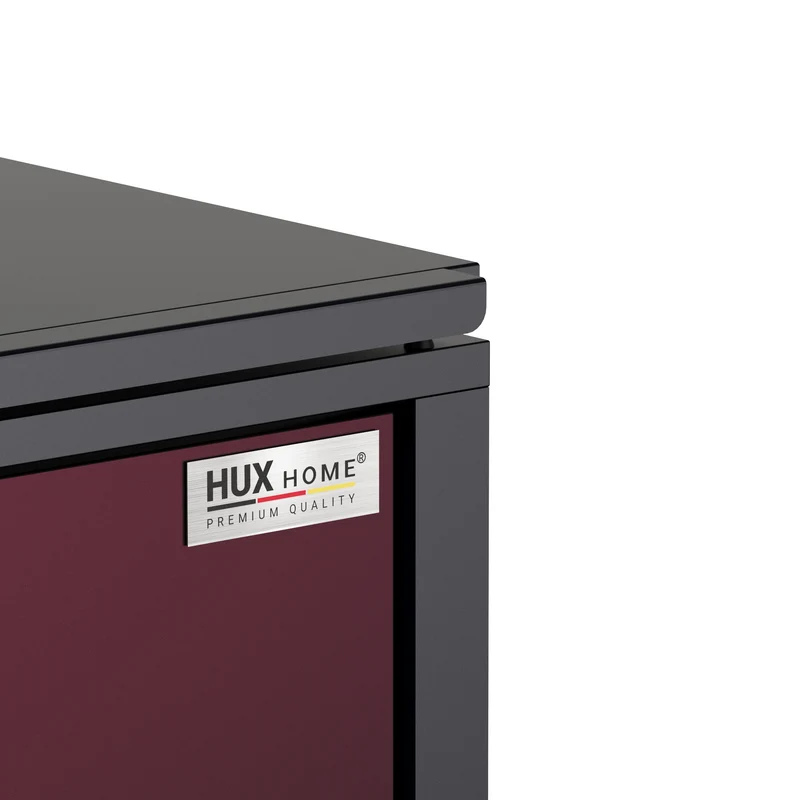 HUX-HOME® München Premium-Mülltonnenbox im exklusiven Design | Mülltonnenverkleidung für 240-L-Tonnen