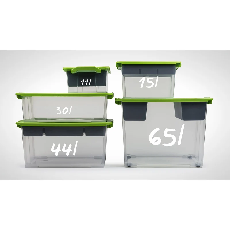 Box mit Rädern und Deckel 65 l EVO SAFE KEEPING