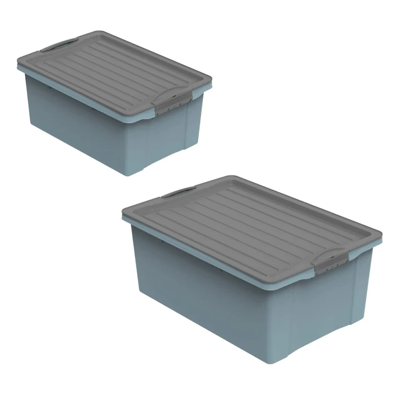 2er Set Stapelboxen COMPACT