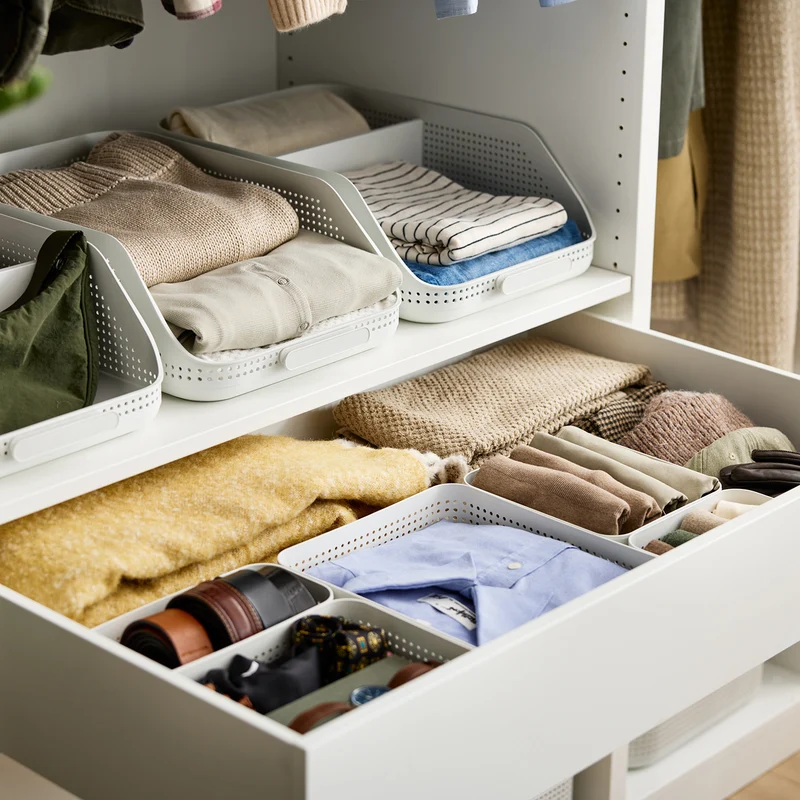 Kleiderschrank Organizer Korb XL | WOP