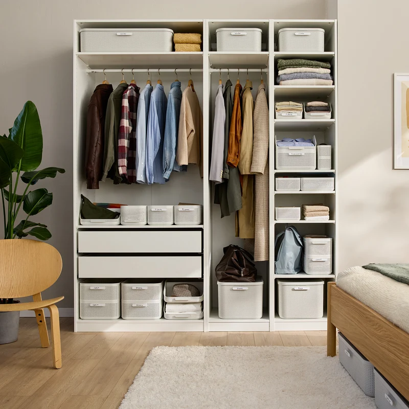Kleiderschrank Organizer Korb M | WOP