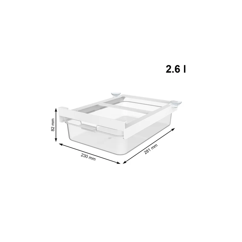 Kühlschrankorganizer Schublade 2,6 l CAUMA