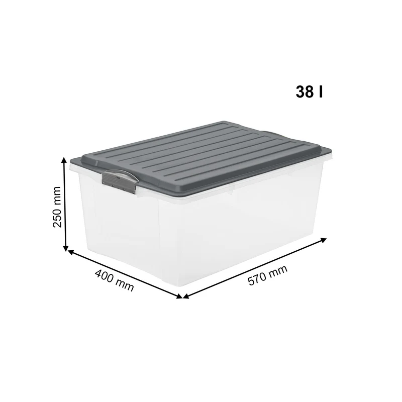 Stapelbox DIN A3, 38 l COMPACT