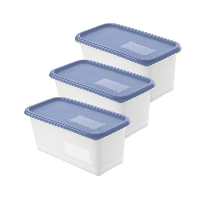 3er Set Gefrierdosen 1,5 l DOMINO