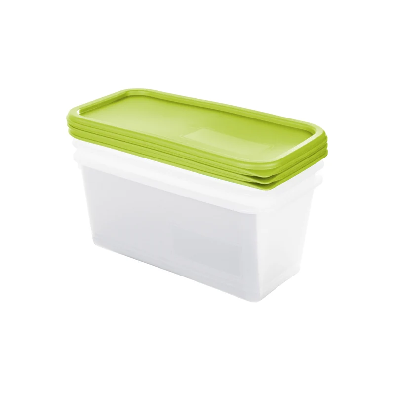 3er Set Gefrierdosen 1,5 l DOMINO