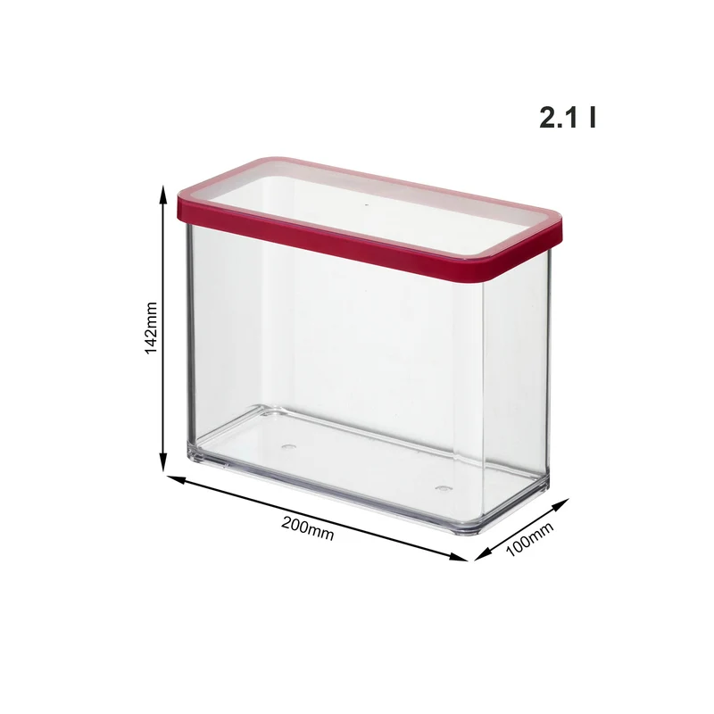 Premium Dose rechteckig 2,1 l LOFT