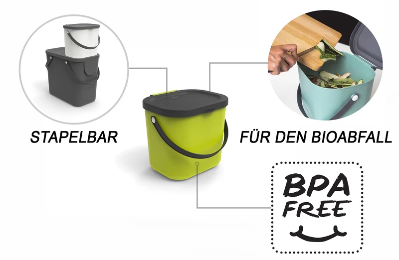 Recycling Müllsystem 6 l ALBULA