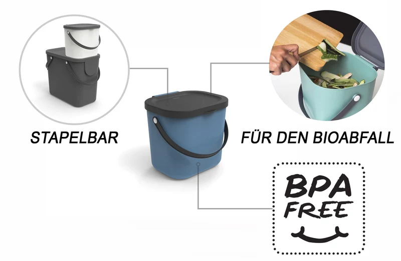 Recycling Müllsystem 6 l ALBULA