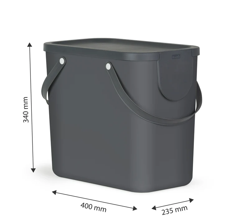 Recycling Müllsystem 25 l ALBULA