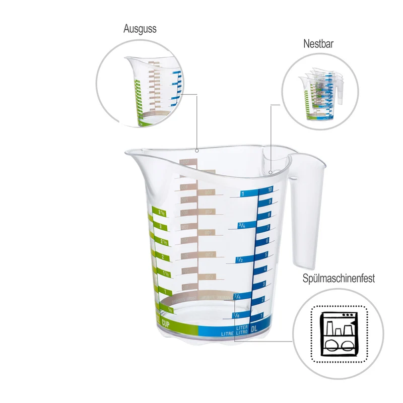 Messbecher 1 l DOMINO