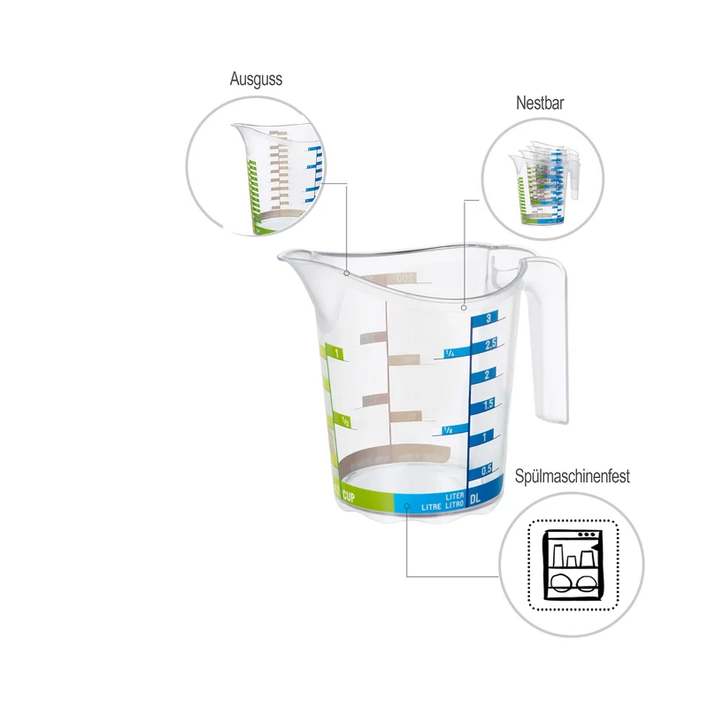 Messbecher 0,3 l DOMINO