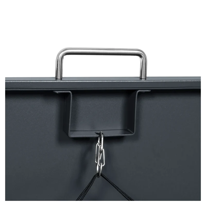 TREVANO Mülltonnenbox 1er – Anthrazit RAL 7016