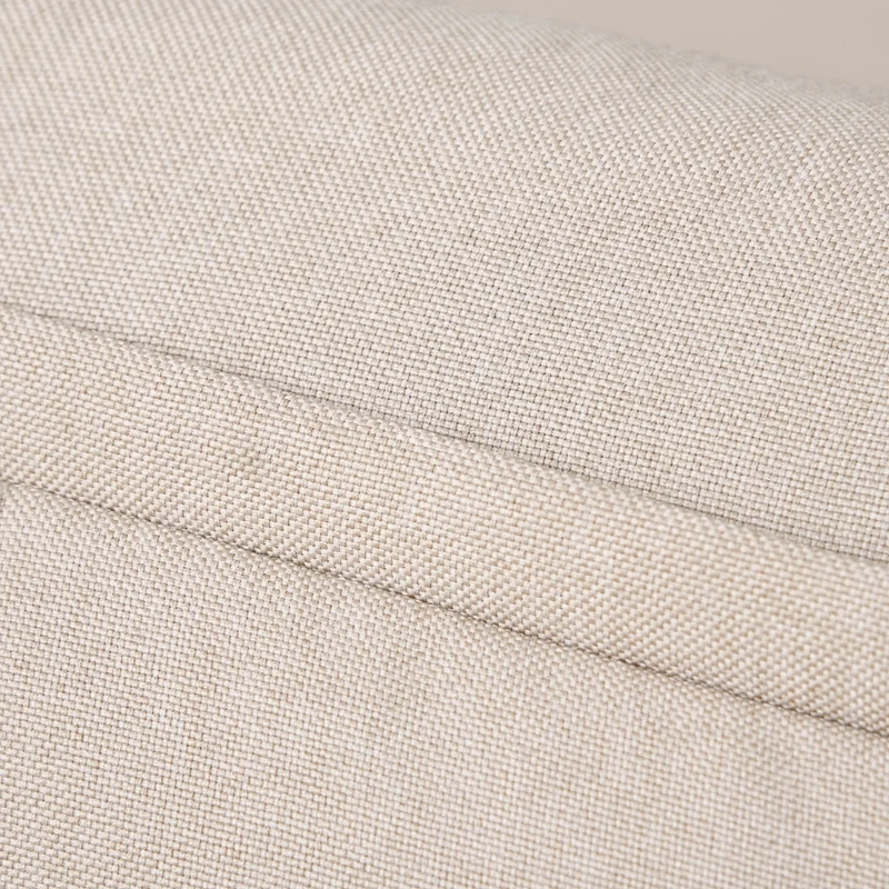 HOMCOM - Schlafsofa Einzelsofa Sofabett, Klappsofa mit verstellbarer Rückenlehne, nordisch, Leinenimitat