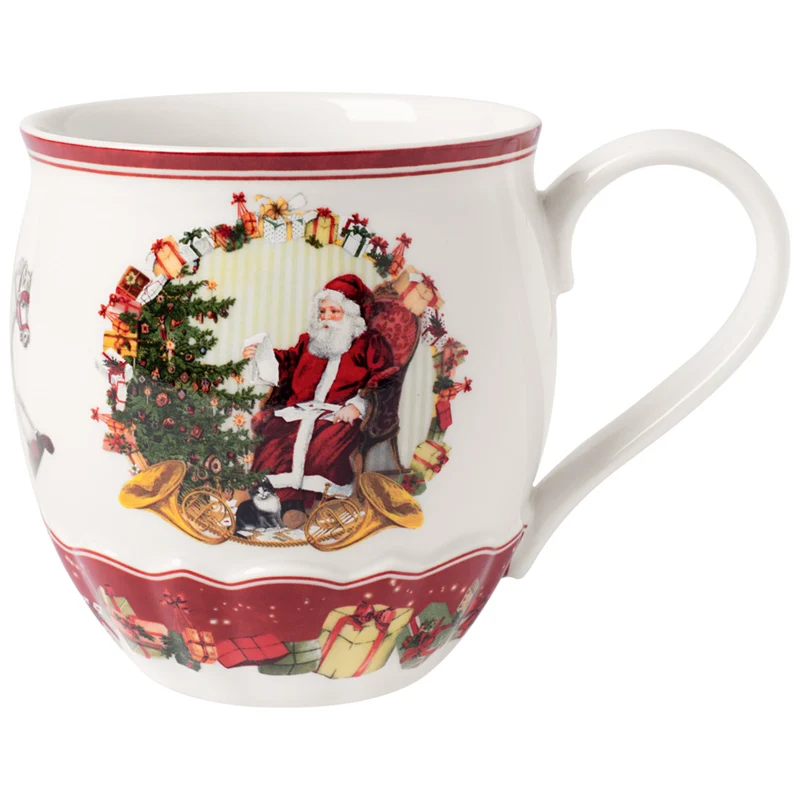 Henkelbecher, Santa 14,5x10x10,5cm