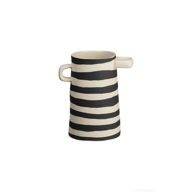Vase, gestreift