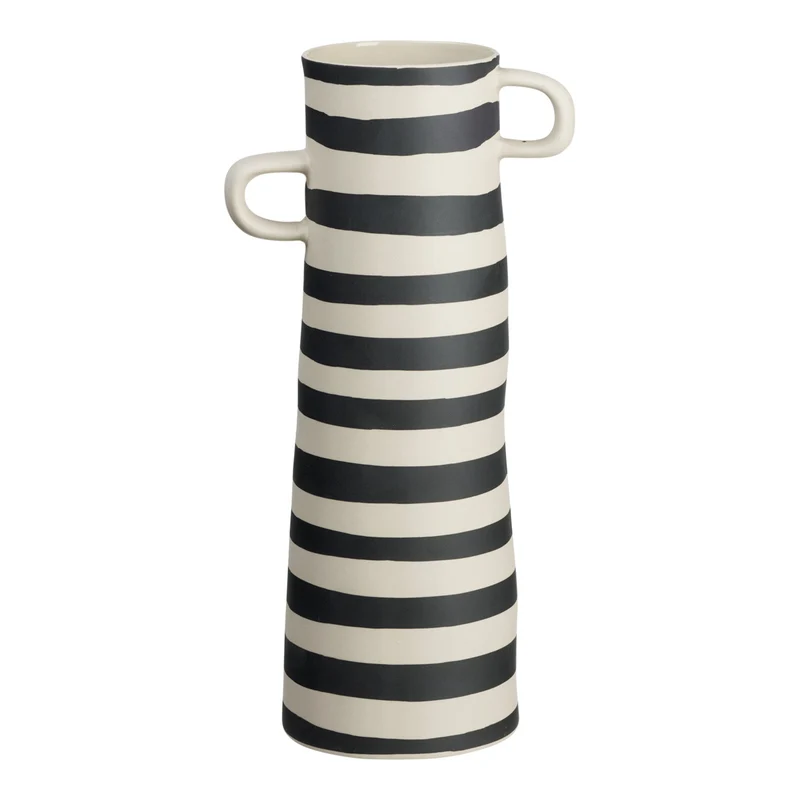 Vase, gestreift
