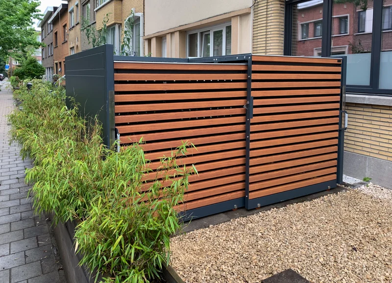 STYLEOUT® R LINIS 1100 – Premium-Müllcontainerbox aus Aluminium