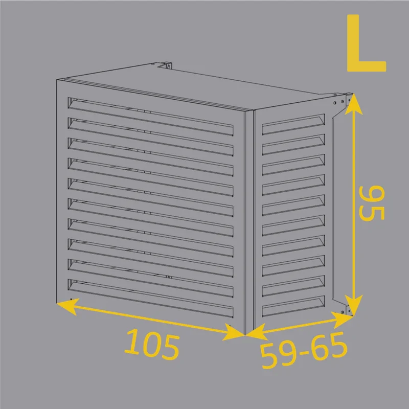 AIRFLOW Split-Klimaanlage & Wärmepumpen Verkleidung MUSSO - Multi