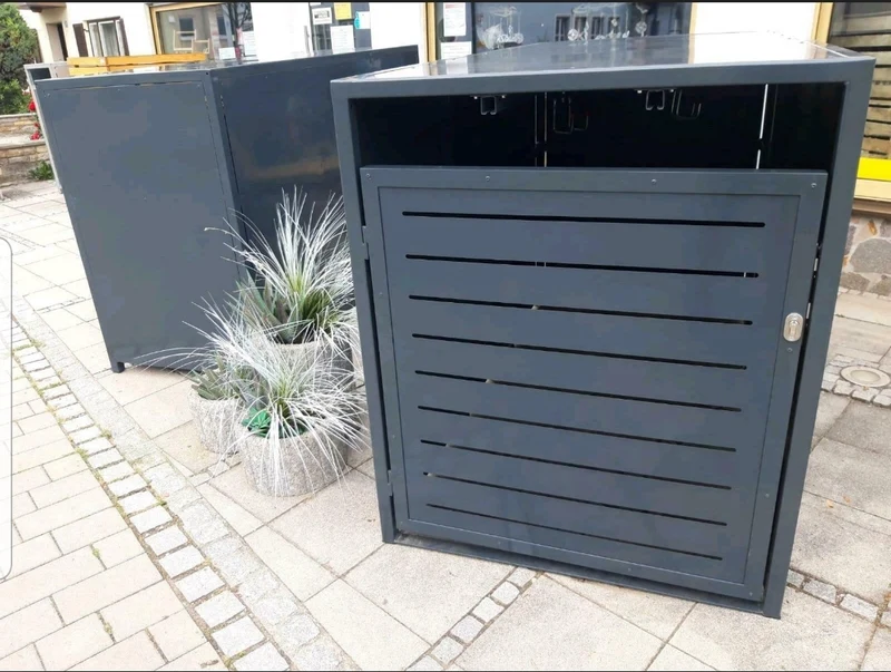 Fahrradbox Easy- Slide für 2 Fahrräder, E-Bike