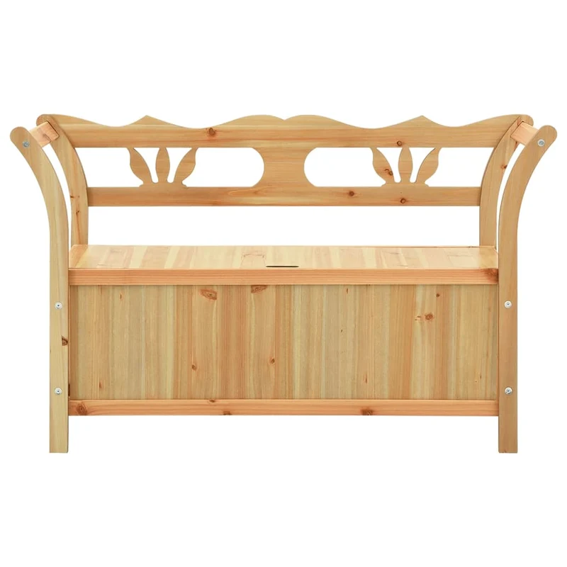 vidaXL - Sitzbank, 107x45x75,5 cm Massivholz Tanne