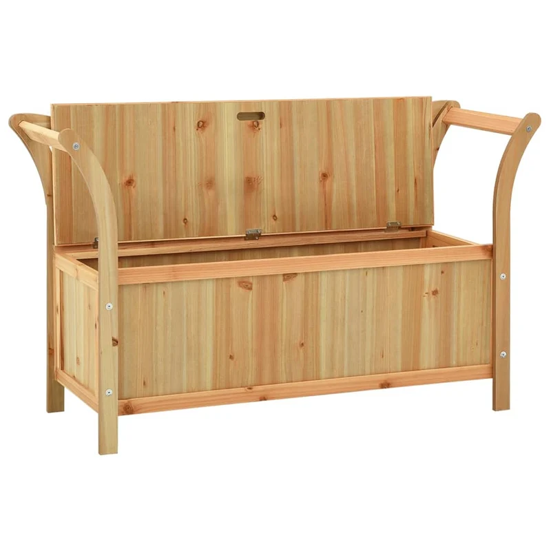 vidaXL - Sitzbank, 107x45x75,5 cm Massivholz Tanne