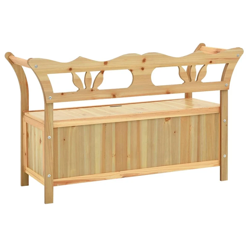 vidaXL - Sitzbank, 107x45x75,5 cm Massivholz Tanne
