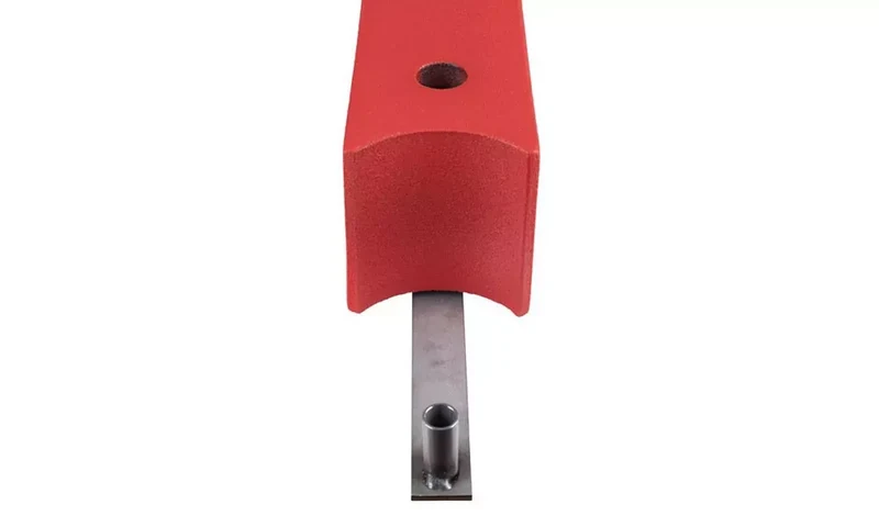 Bike Lane Protector, L.1000 x Br.120 x H.150 mm, Rot