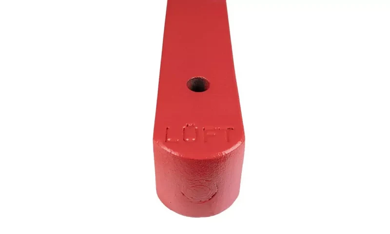 Bike Lane Protector, L.1000 x Br.120 x H.150 mm, Rot