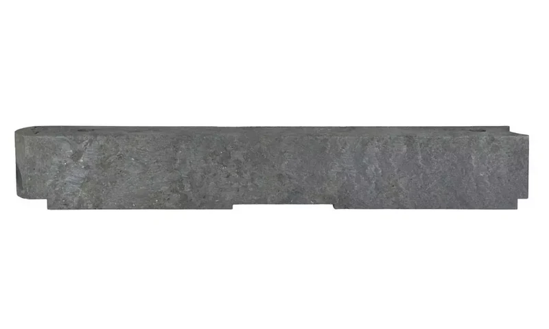 Bike Lane Protector, L.1000 x Br.120 x H.150 mm, Grau und unbeschichtet