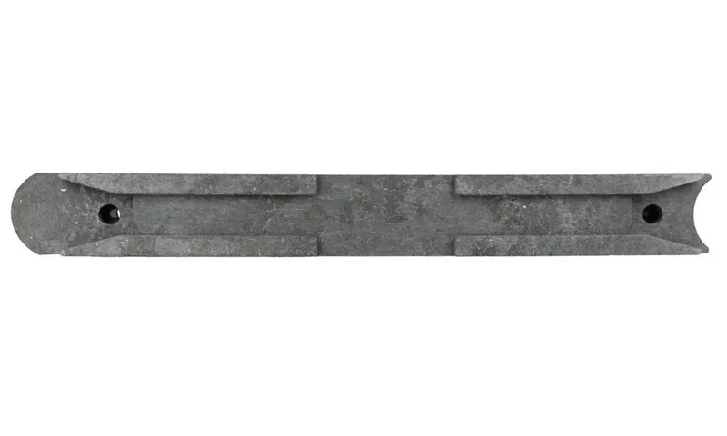 Bike Lane Protector, L.1000 x Br.120 x H.150 mm, Grau und unbeschichtet