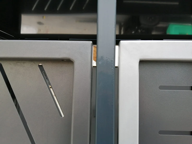 Doppeltür PREMIUM Design 3er Mülltonnenbox