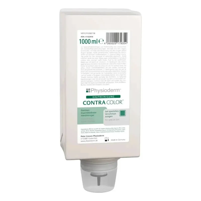 PHYSIODERM CONTRA COLOR Spezialhandreiniger 1 l Varioflasche