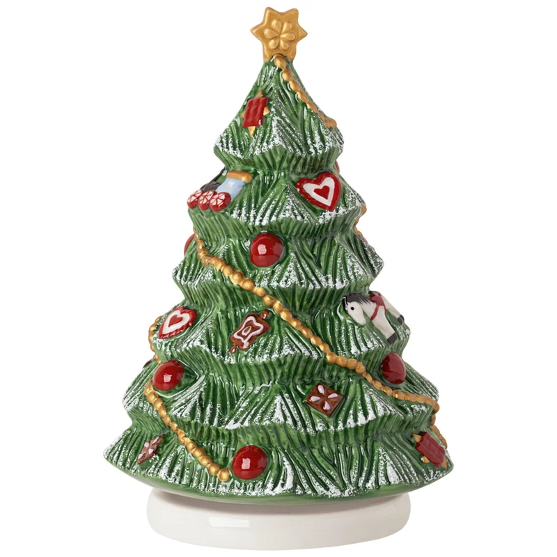 Weihnachtsbaum, drehend 11x11x16cm
