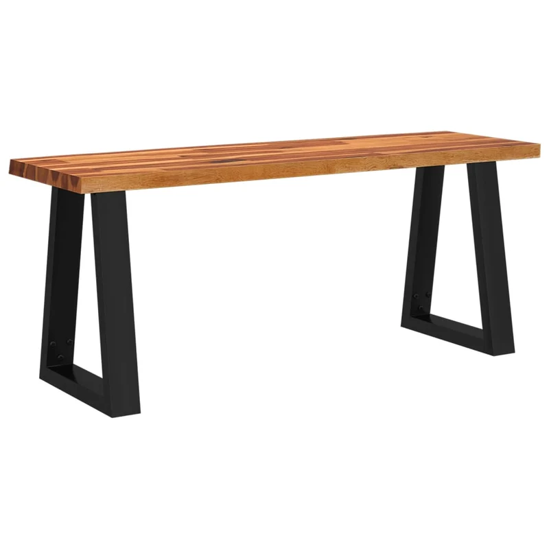 vidaXL - Sitzbank, Bank Baumkante 110 cm Massivholz Akazie