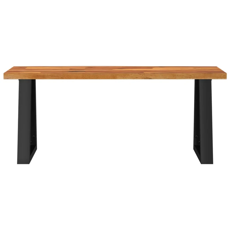 vidaXL - Sitzbank, Bank Baumkante 110 cm Massivholz Akazie
