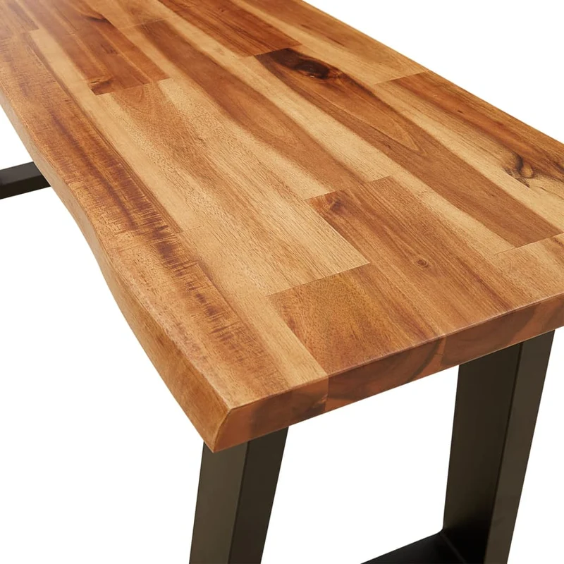 vidaXL - Sitzbank, Bank Baumkante 110 cm Massivholz Akazie