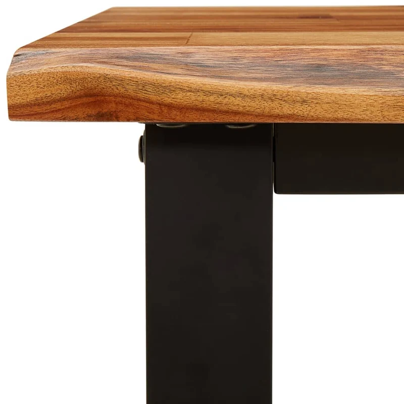 vidaXL - Sitzbank, Bank Baumkante 110 cm Massivholz Akazie