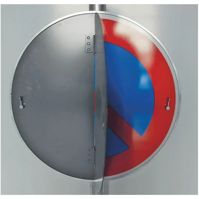 Buchformschild Ronde Ø 600 mm klappbar RA2