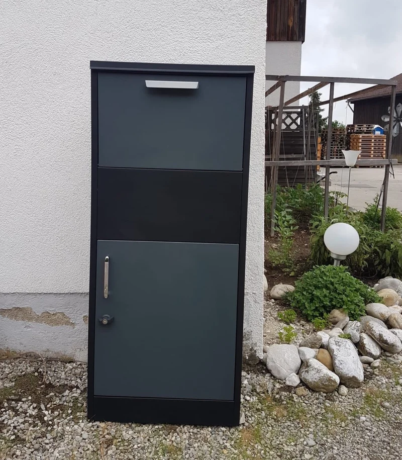 Paketbox Premium Blackline – sicher & elegant